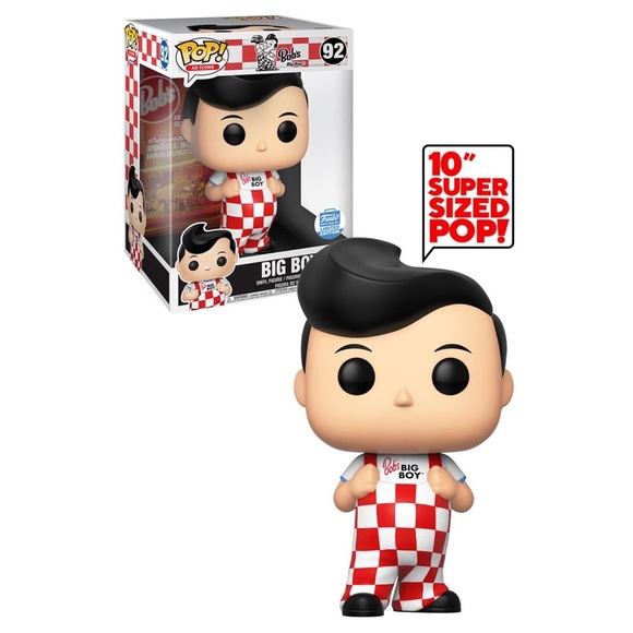 Funko POP! Ad Icons Bob's Big Boy Limited Edition #92 - 10 Inch - Picture 1 of 11